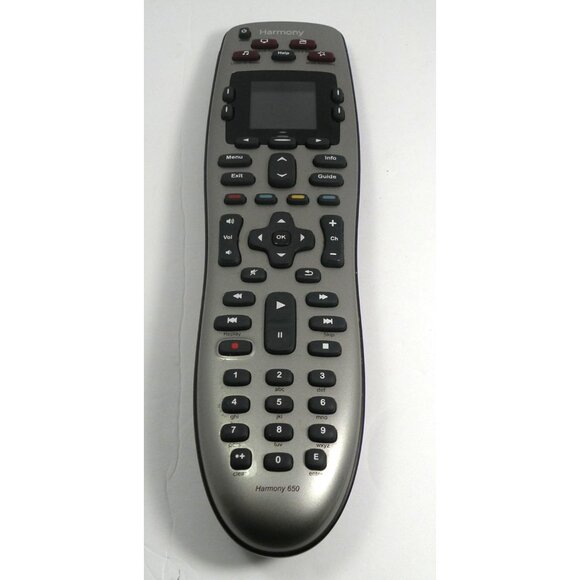 Logitech Harmony 650 Advanced Universal Remote Control With Color Screen For Ent - Picture 1 of 10